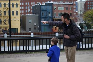 Urban Birding on Boardwalk