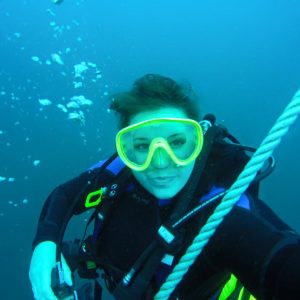 Greater Cleveland Aquarium Dive Safety Coordinator Halle.